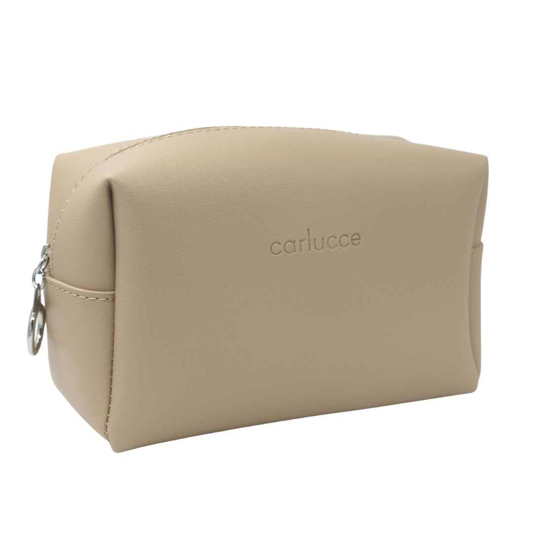 Vegan Leather Cosmetic Bag