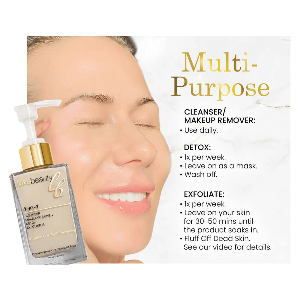 The Ultimate 4-in-1 Vegan Skin Cleanser