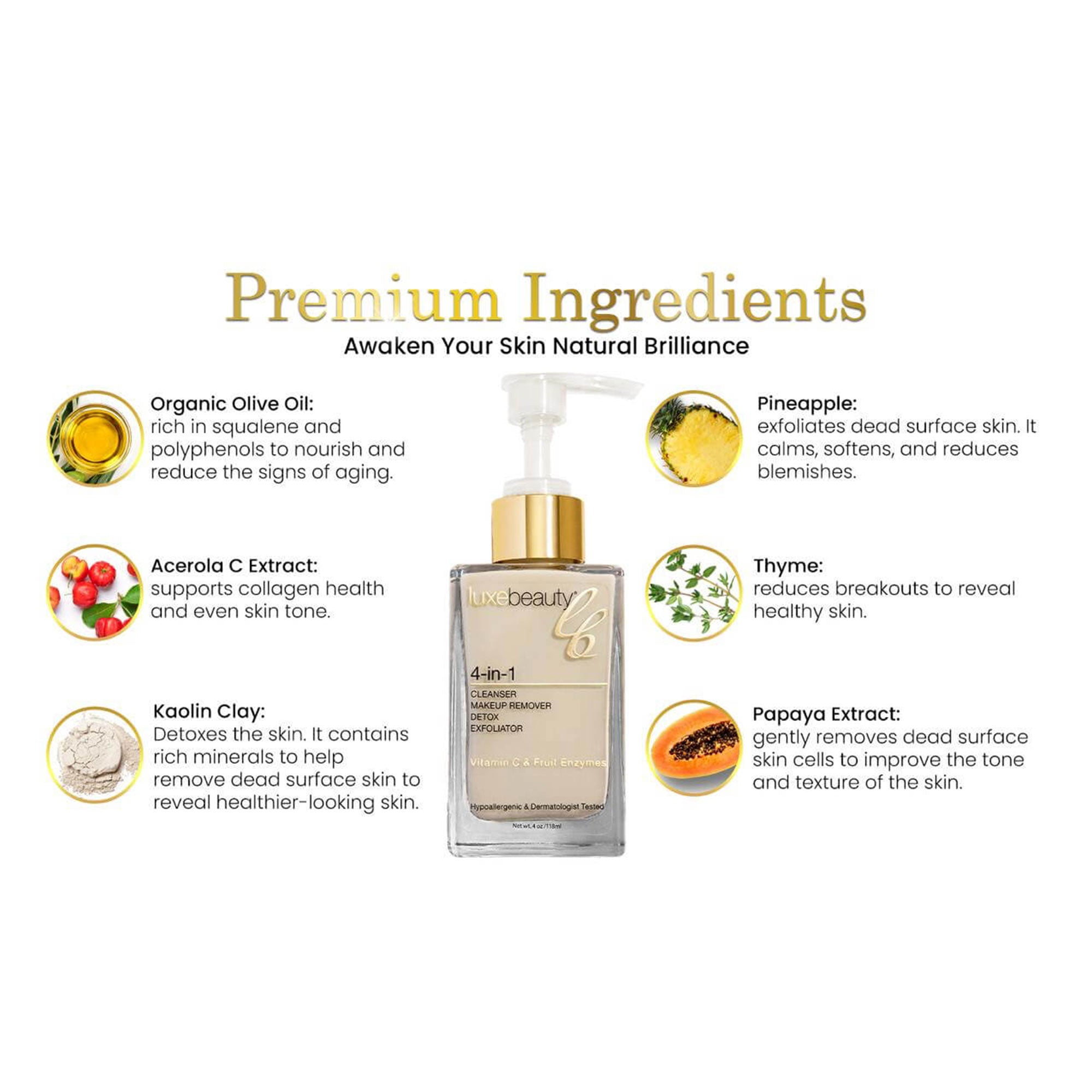 The Ultimate 4-in-1 Vegan Skin Cleanser