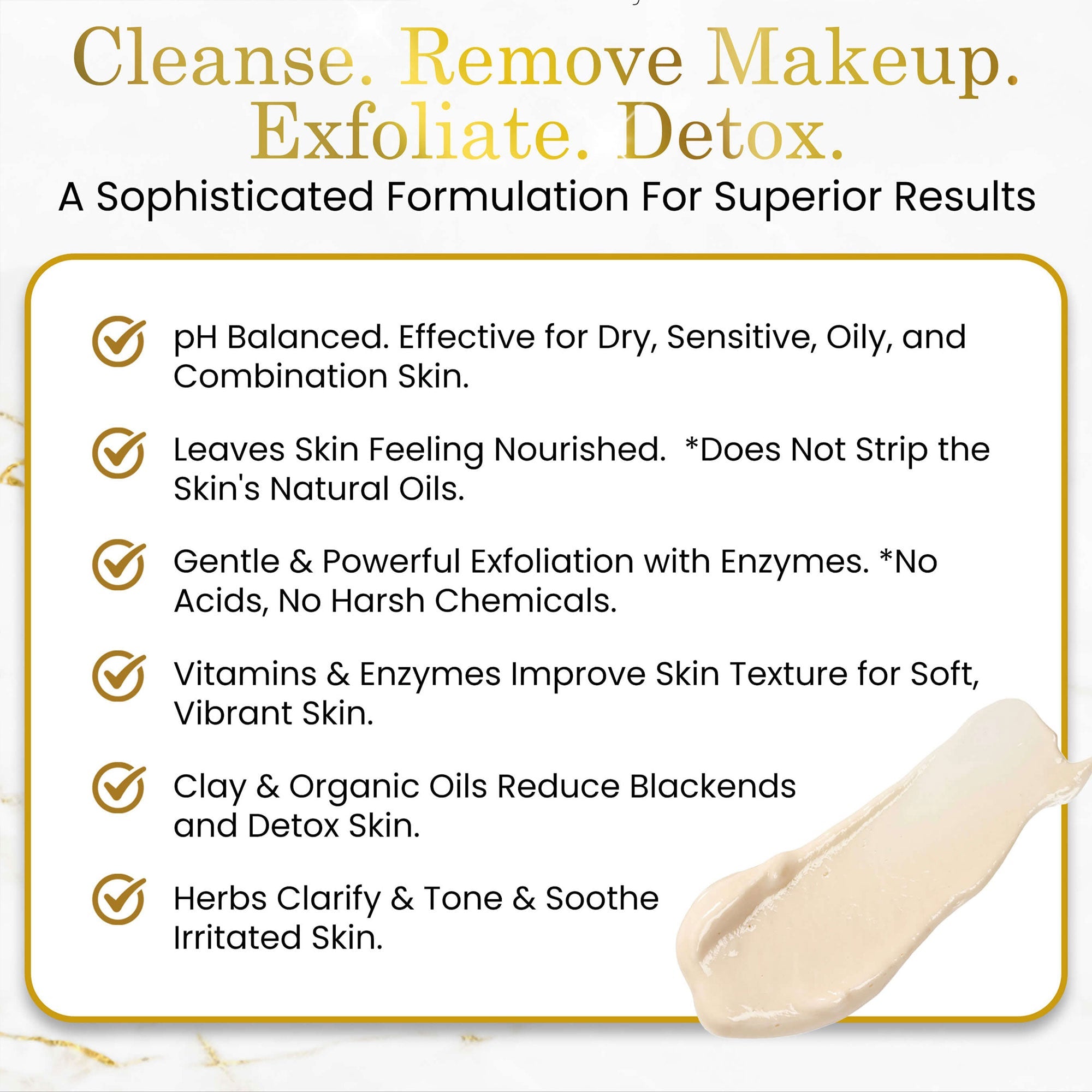 Travel-Sized 4 in 1 Vegan Skin Cleanser